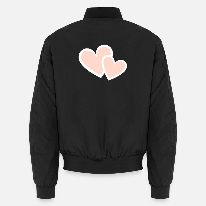 Saint-Valentin Cœur Rose, St.valentin Bomber unisexe