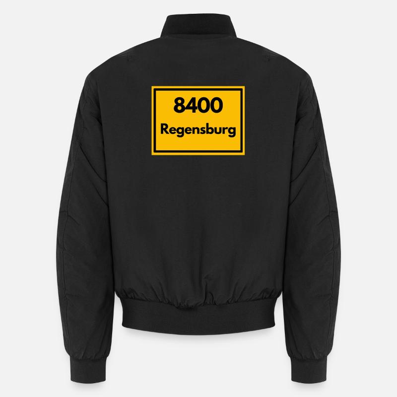 ANCIEN CODE POSTAL RÉTRO 8400 REGENSBURG Bomber unisexe