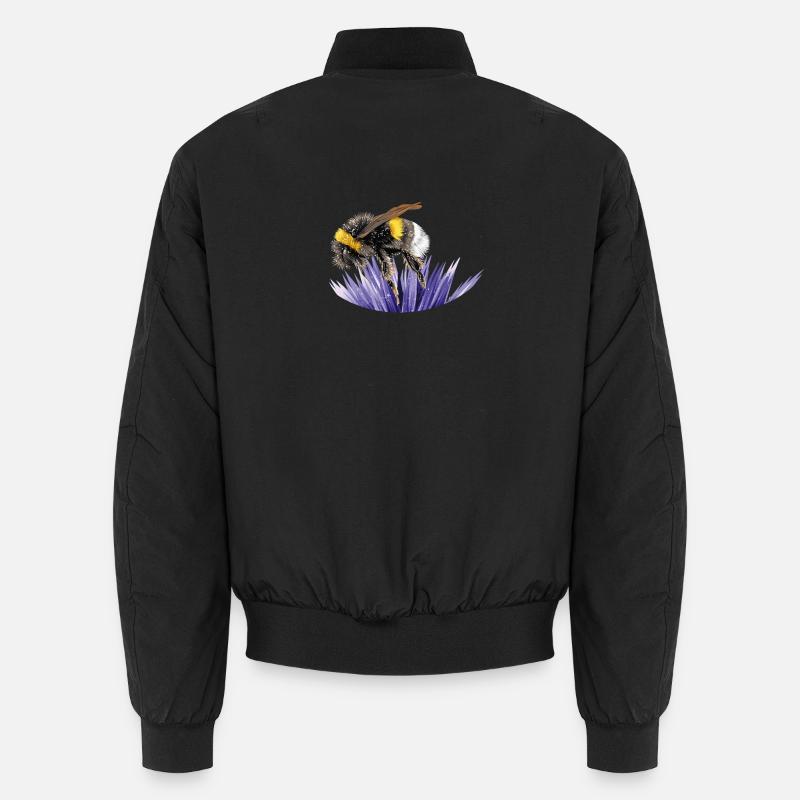 bumblebee - Unisex Bomber Jacket - black