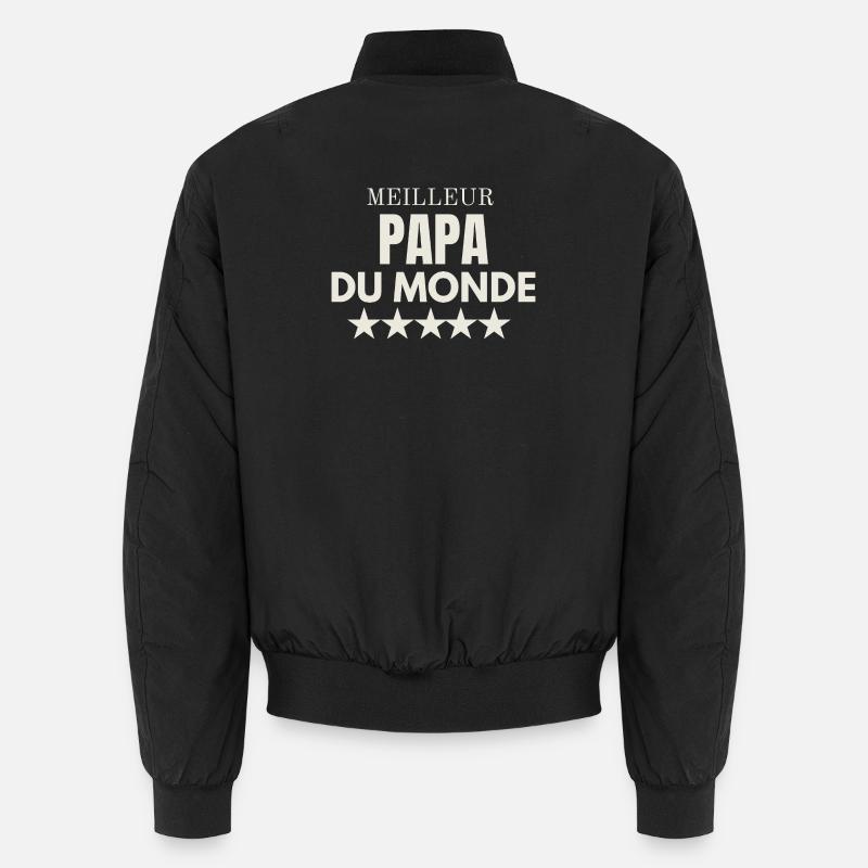 Meilleur Papa du Monde Bomber unisexe
