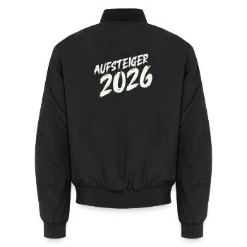 Rising Star 2026 Design - Bomber unisexe - noir - Dos - AI Model Male 185 light (185cm)