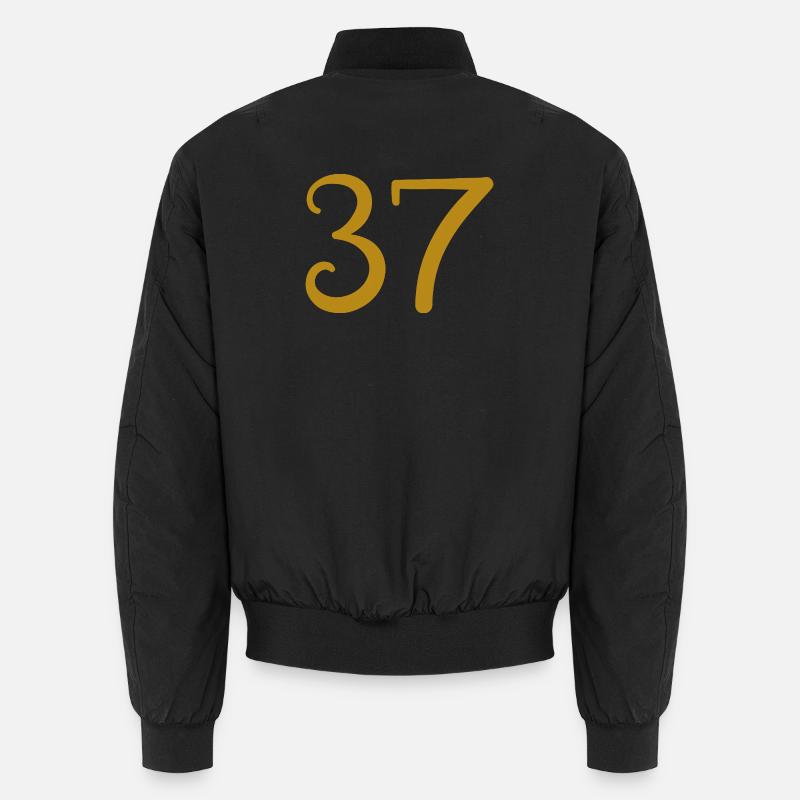 37 - Unisex Bomberjacke - Schwarz