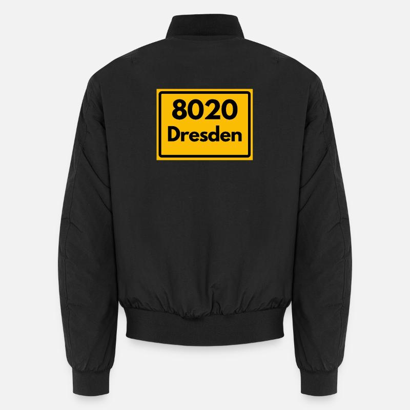 ALTE POSTLEITZAHL PLZ 8020 DRESDEN SACHSEN Unisex Bomberjacke