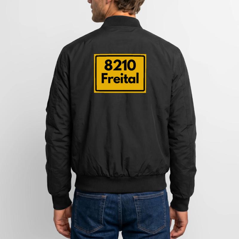 OLD POSTCODE POSTCODE 8210 FREITAL SAXONY Unisex Bomber Jacket