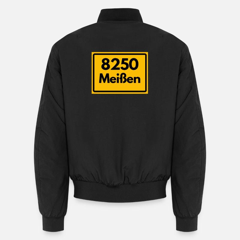 8250 SAXONY 01662 MEISSEN OLD POSTCODE ZIP CODE Unisex Bomber Jacket