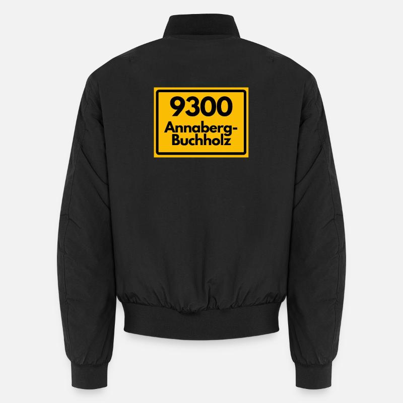 9300 ALTE POSTLEITZAHL PLZ 09456 ANNABERG-BUCHHOLZ Unisex Bomberjacke