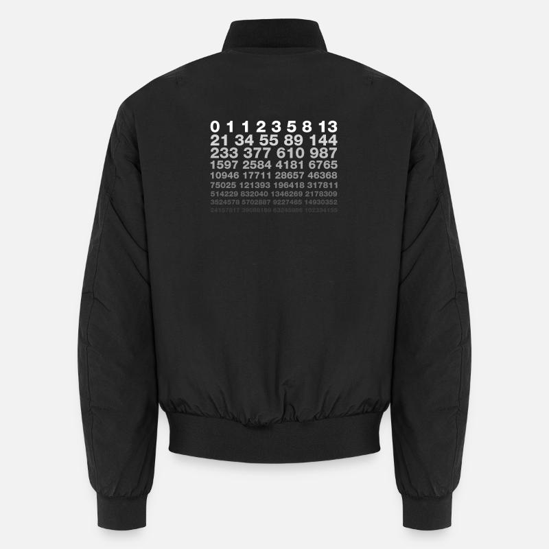 Fibonacci Bomber unisexe