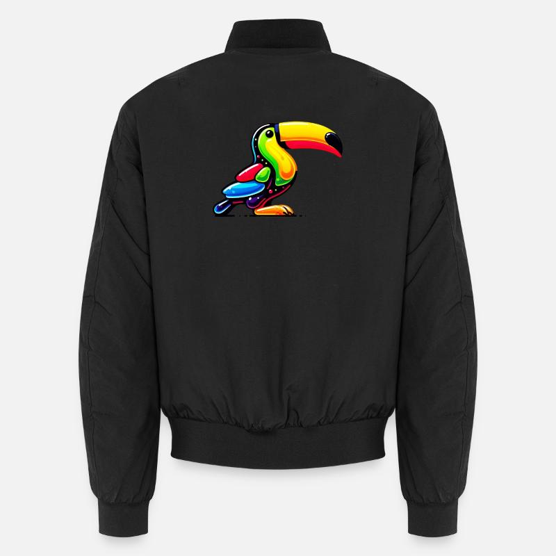 Toucan Unisex Bomber Jacket