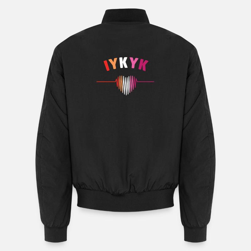 LGBT Pride Monat - IYKYK Lesbe Unisex Bomberjacke