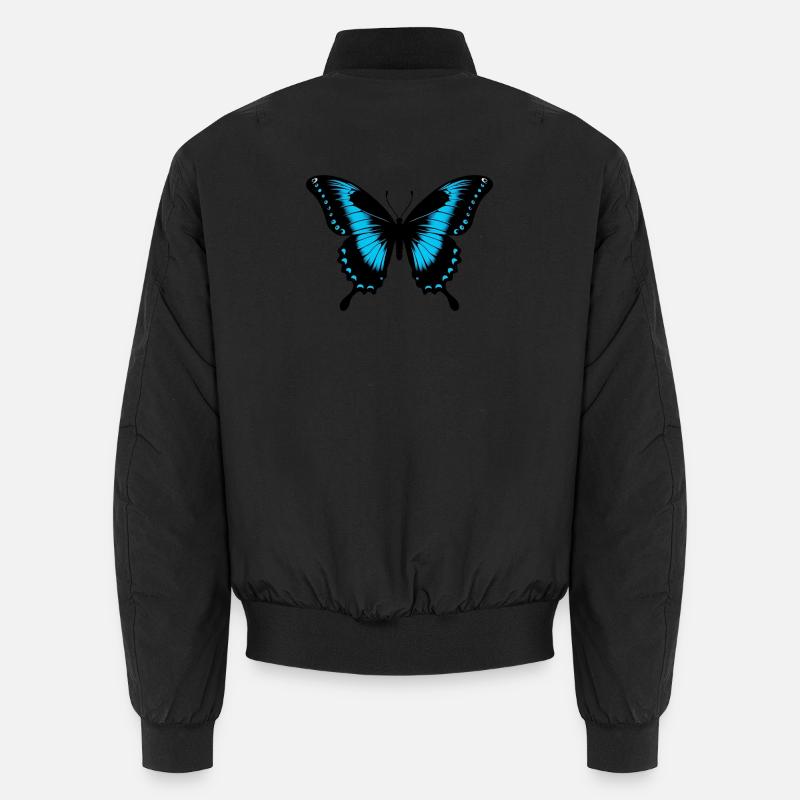 Papillon - Bomber unisexe - noir