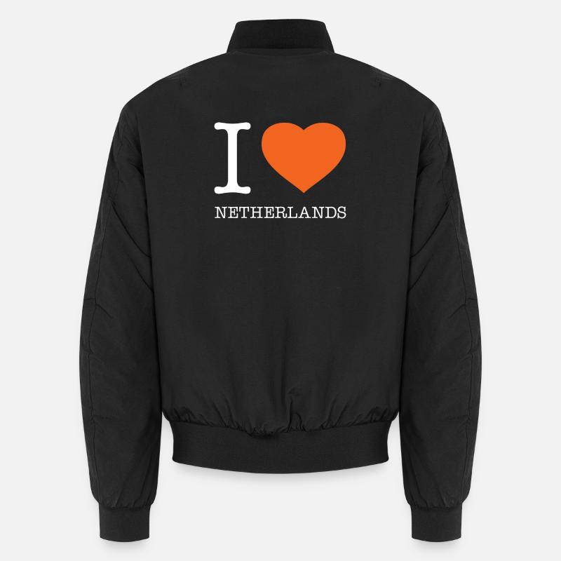 J’ADORE LES PAYS-BAS Bomber unisexe