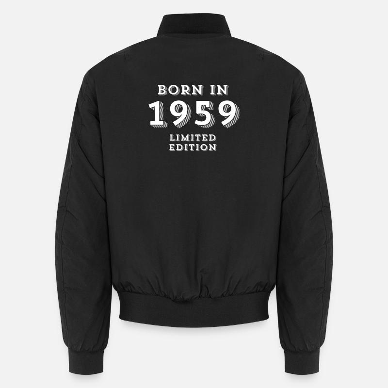 1959, Geburtsdatum, Geburtsjahr Unisex Bomberjacke