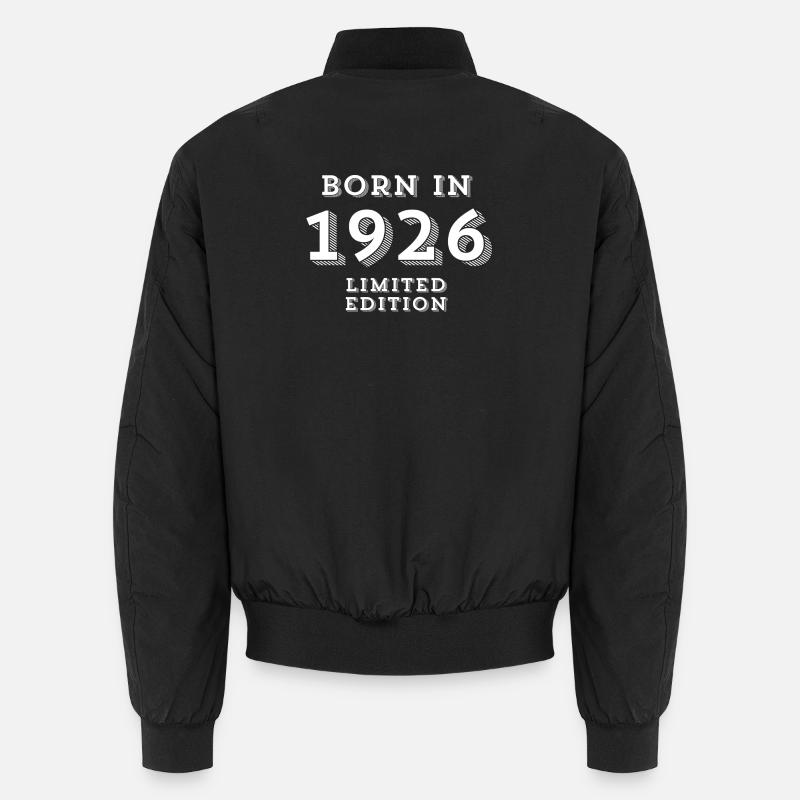 1926, date de naissance, année de naissance Bomber unisexe