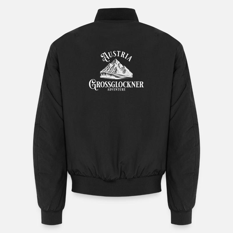 Austria Großglockner – Adventure Alpen Design Unisex Bomberjacke