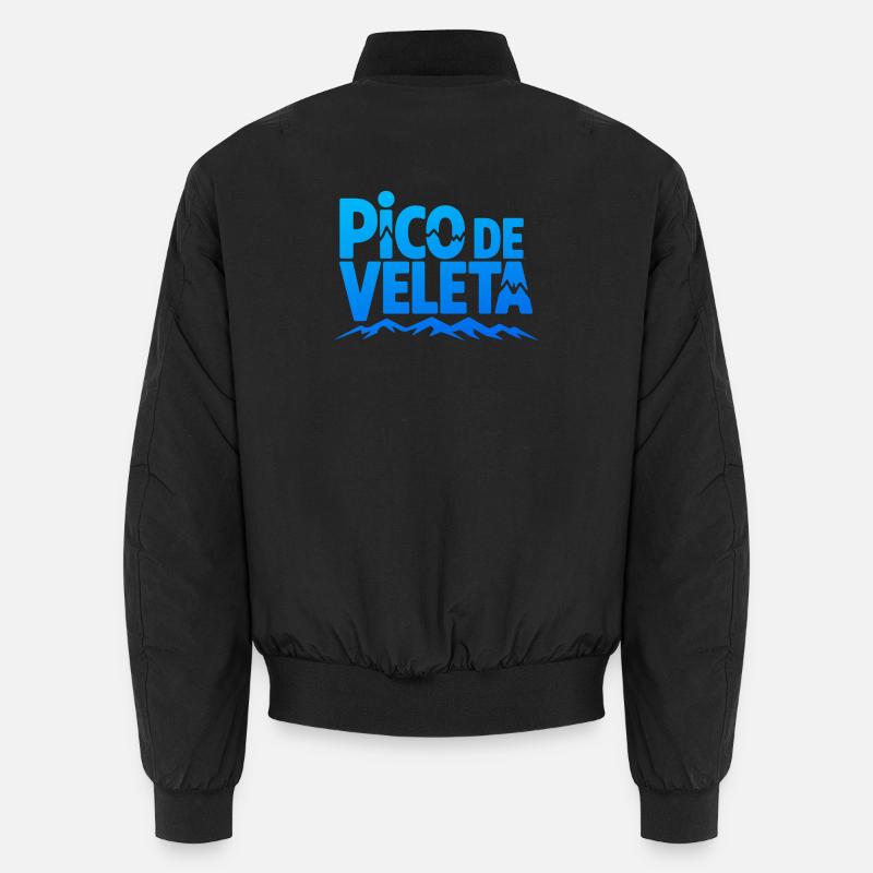 Pico de Veleta Pic Moderne Graphique Bomber unisexe
