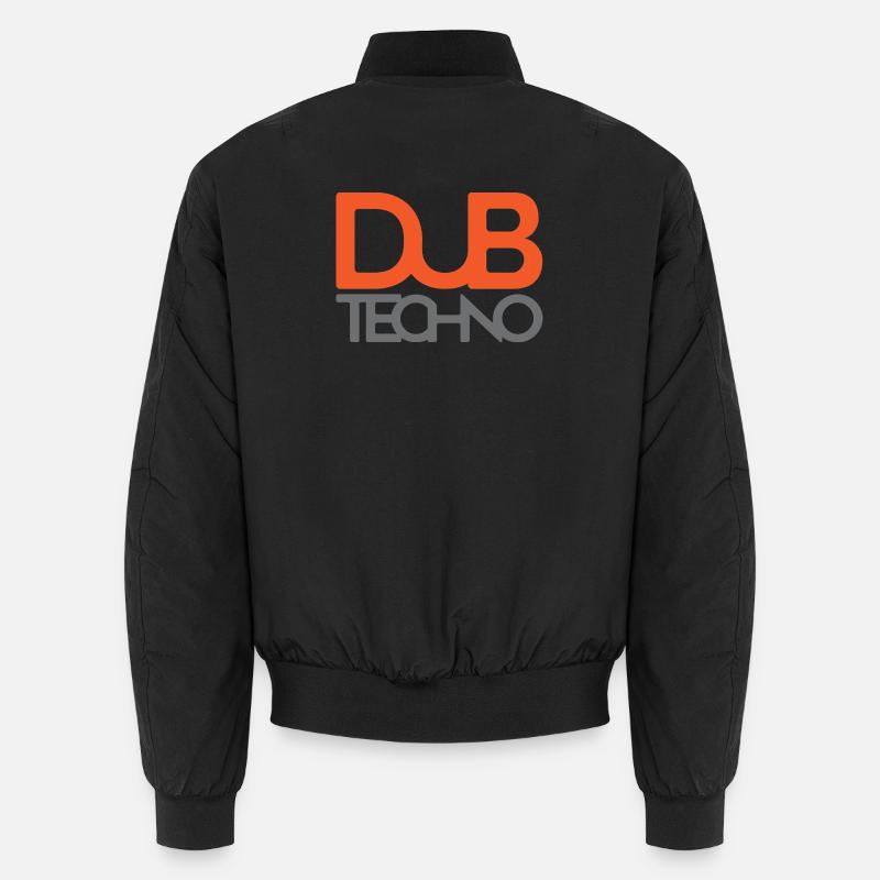 Dub Techno Logo T-Shirt Unisex Bomberjacke
