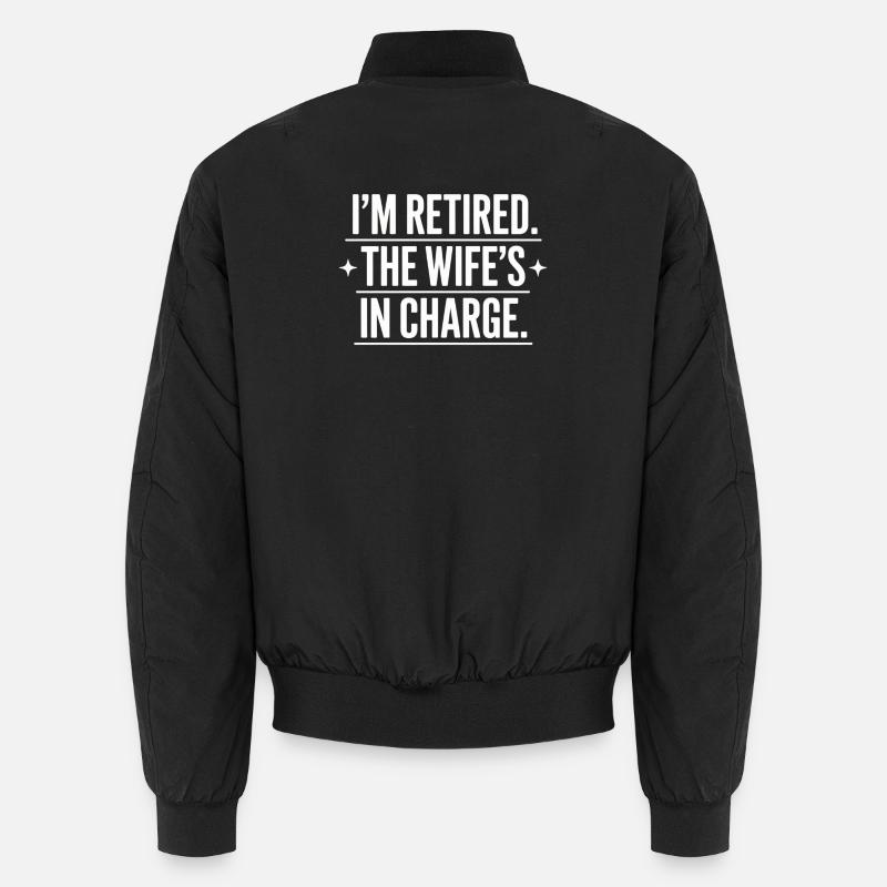 Épouse retraitée en charge citation Tee Bomber unisexe
