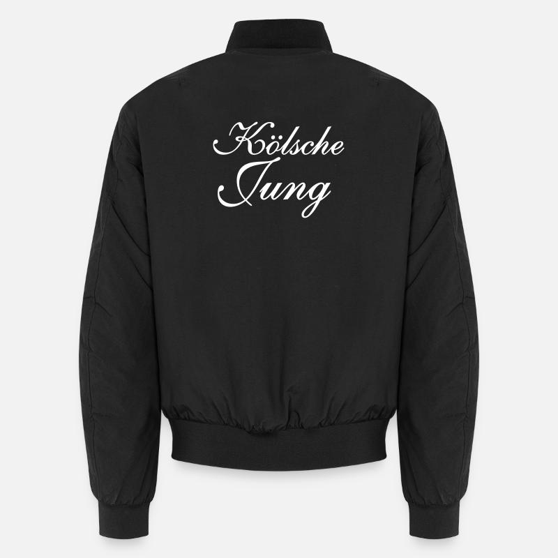 Cologne Young - Unisex Bomber Jacket - black