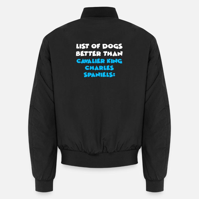 Cavalier King Charles Spaniel Bomber unisexe