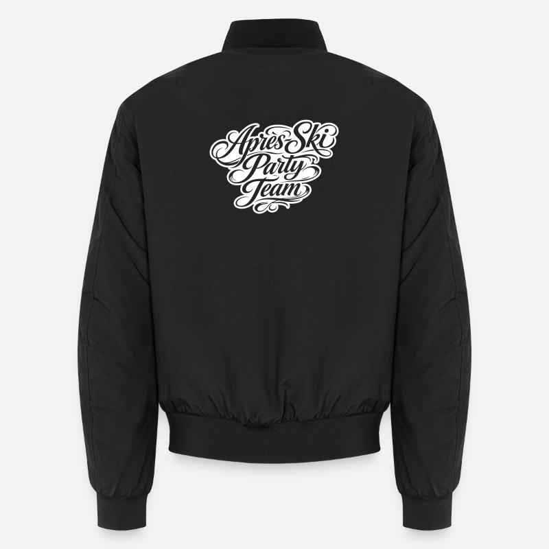 Après Ski Party Team - Unisex Bomber Jacket - black