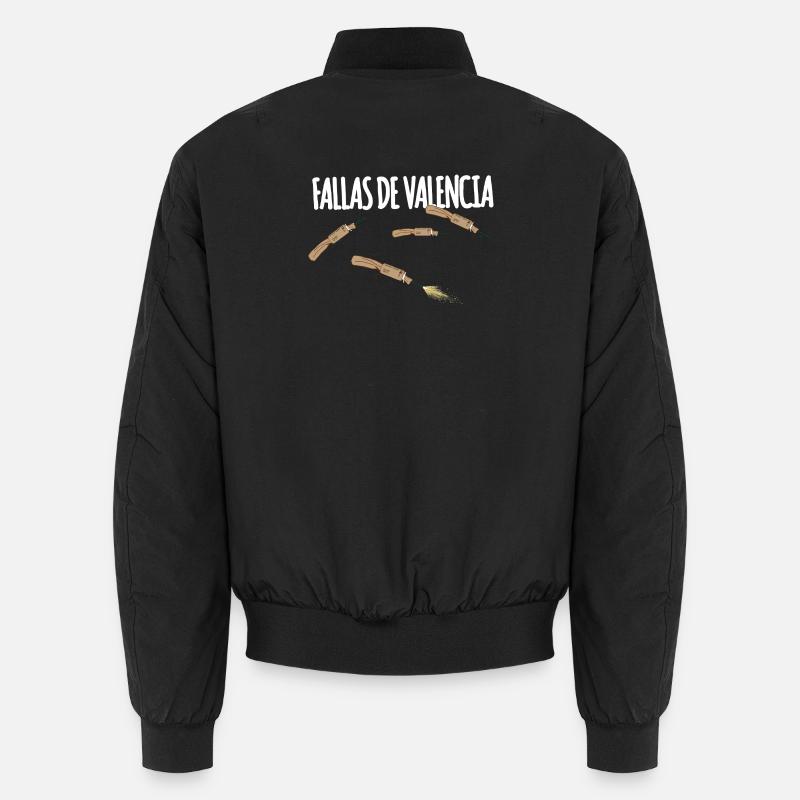 Fallas De Valencia Trueno - Unisex Bomberjacke - Schwarz