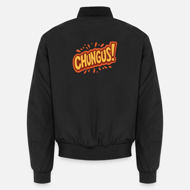 Chungus - Unisex Bomber Jacket - black