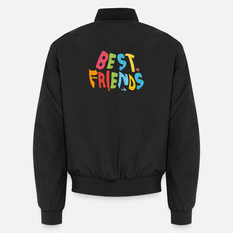 Best friends Unisex Bomber Jacket