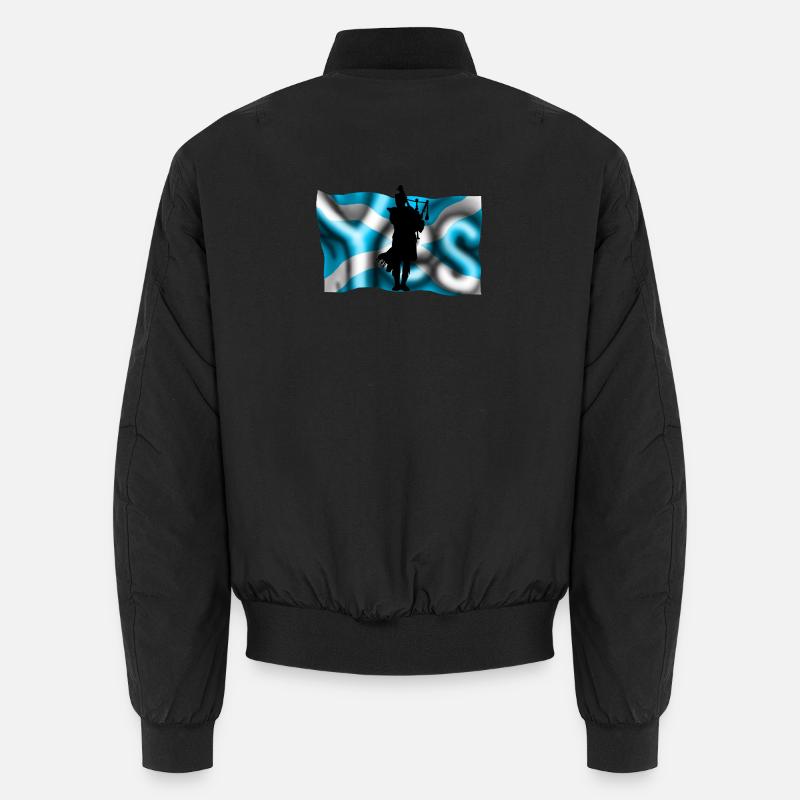 Scotland yes Unisex Bomberjacke