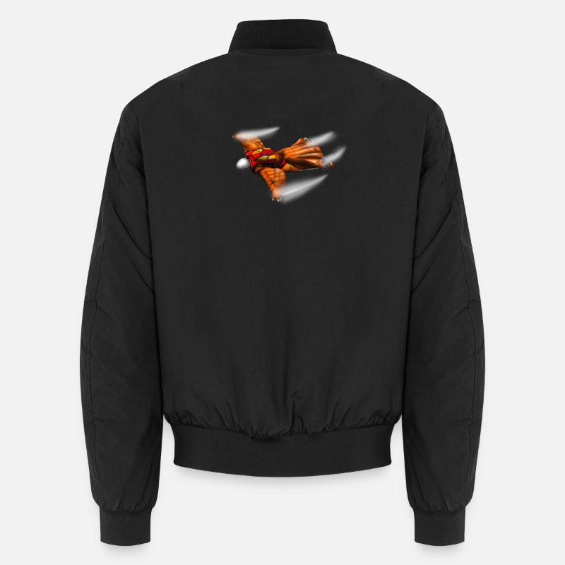 Wingsuit - Unisex Bomberjacke - Schwarz