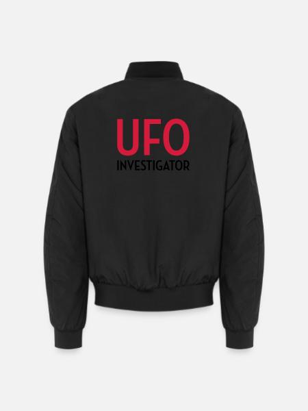UFO - Alien - Unidentified flying object - Space - Unisex Bomber Jacket - black