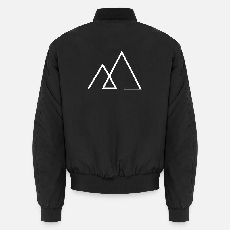 Symbol Logo Berg Unisex Bomberjacke