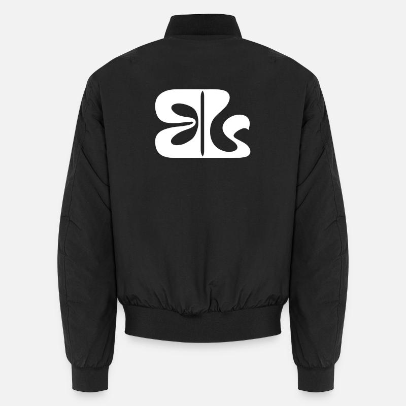 Logo blanc Bomber unisexe