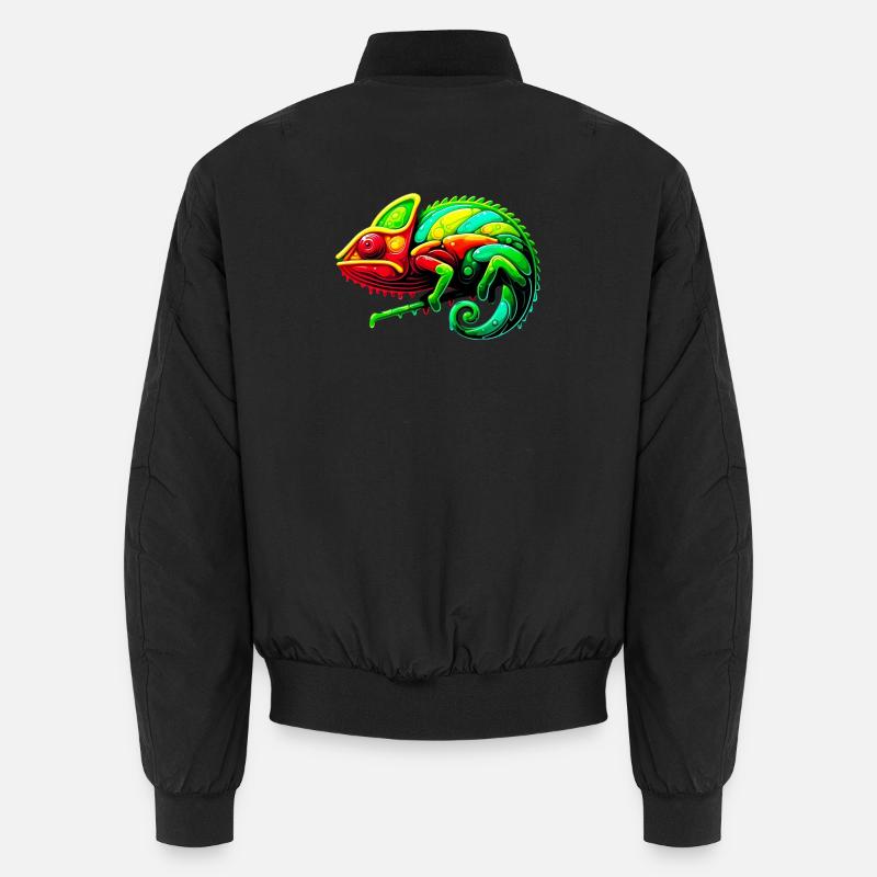 Caméléon - Bomber unisexe - noir