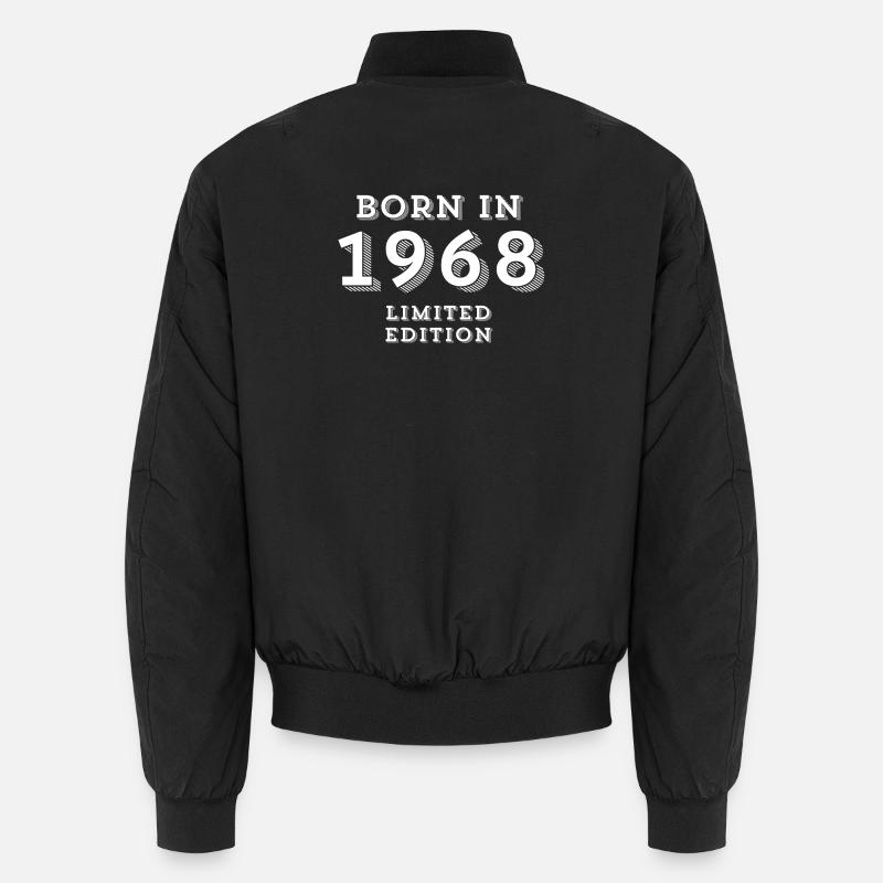 1968, 56 ans, année de naissance Bomber unisexe
