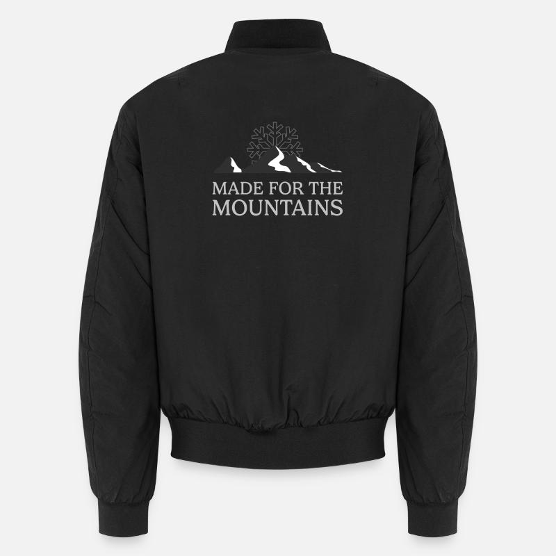 Made For The Mountains Unisex Bomber Jacket
