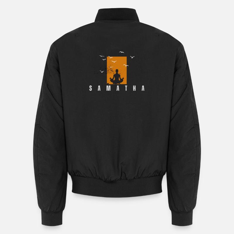 Smatha Meditation Unisex Bomberjacke