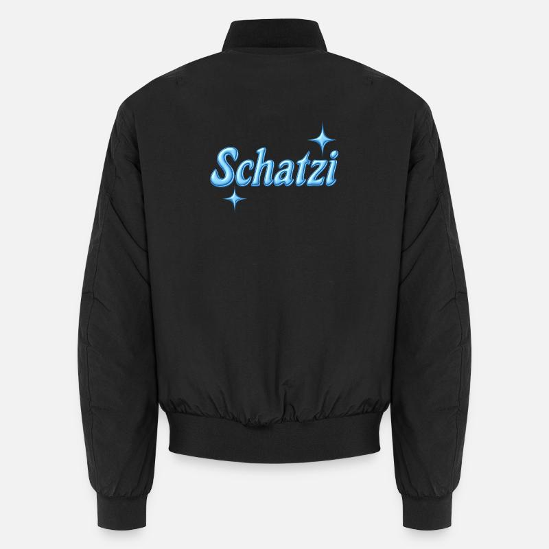 schatzi / Design Y2K / bleu Bomber unisexe
