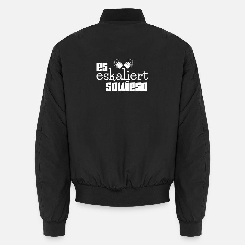 Remplacement de Dirndl Lederhosen - Bomber unisexe - noir