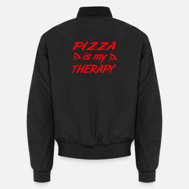 Pizza Unisex Bomberjacke