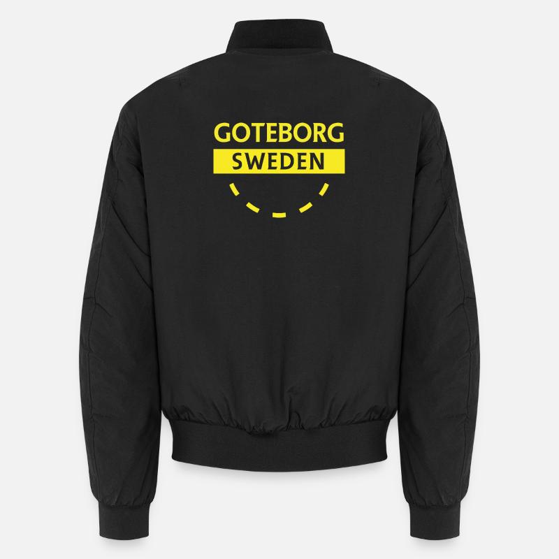 Cercle de Göteborg en jaune Bomber unisexe