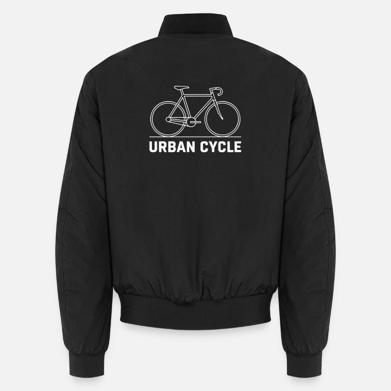 Cycle urbain, Line Art Bomber unisexe