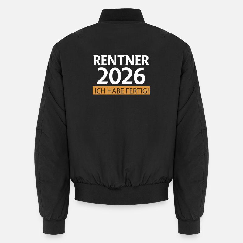 Retraités 2026 Bomber unisexe
