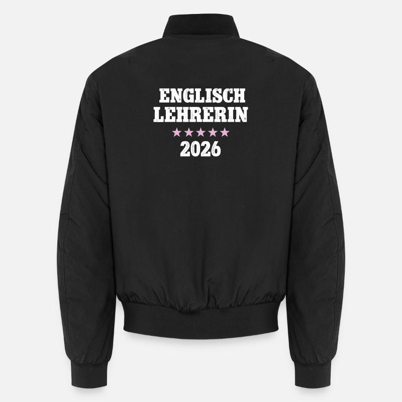 Programme de formation des enseignants d’anglais 2026 Professeur d’anglais Bomber unisexe