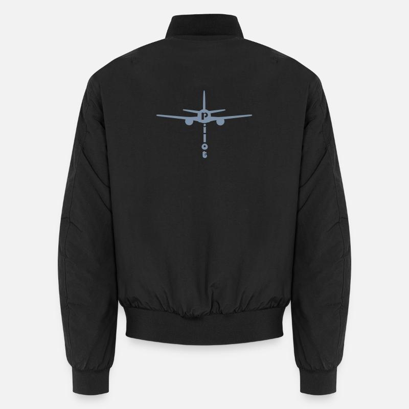 Pilot - Unisex Bomberjacke - Schwarz