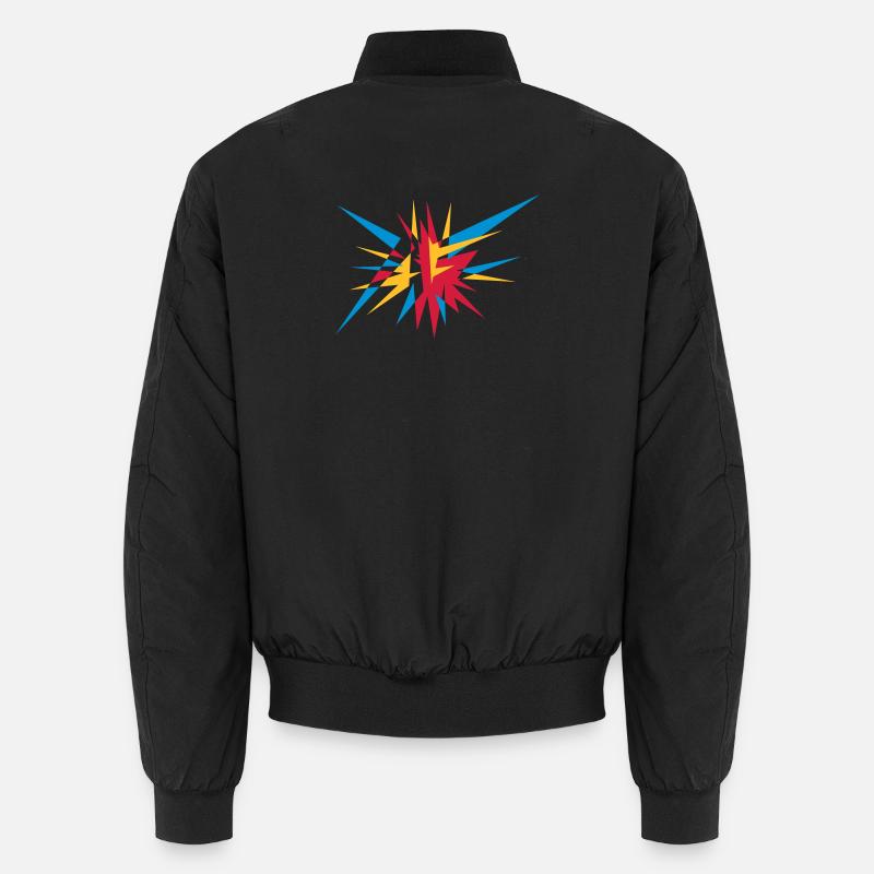 Explosion et les rayons Bomber unisexe