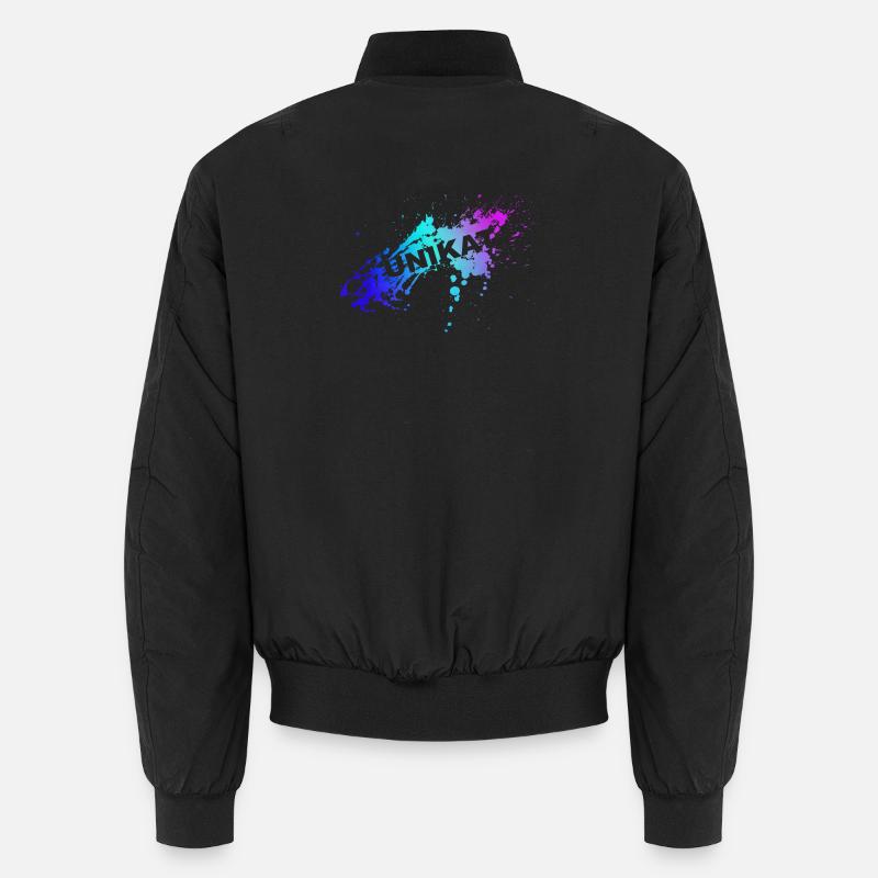 UNIKAT - Bomber unisexe - noir