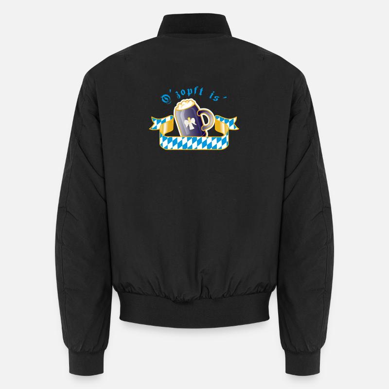 O'zapft is' - Unisex Bomber Jacket - black