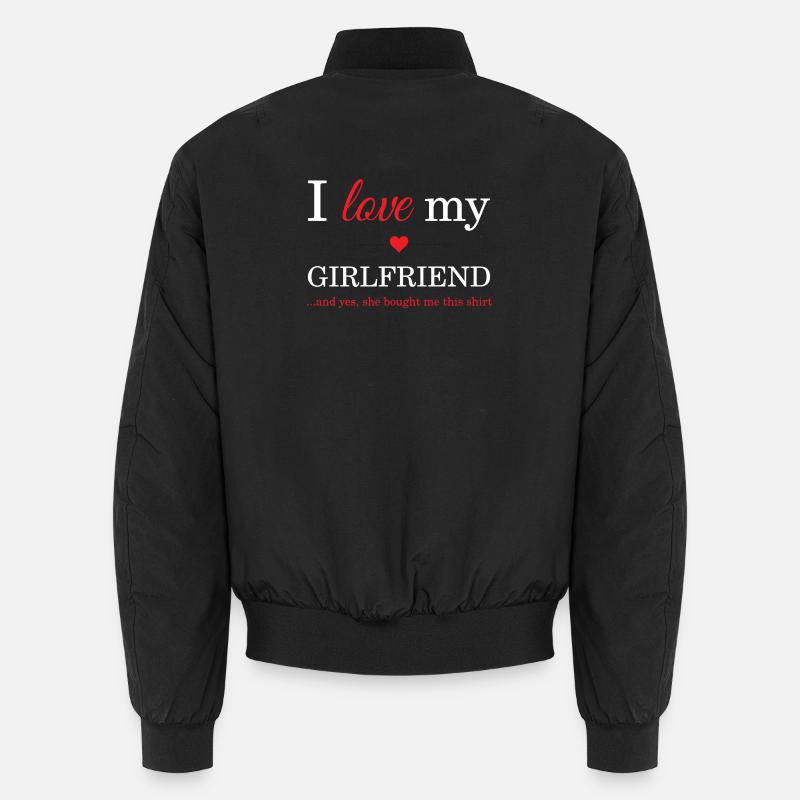 J'aime ma copine Bomber unisexe