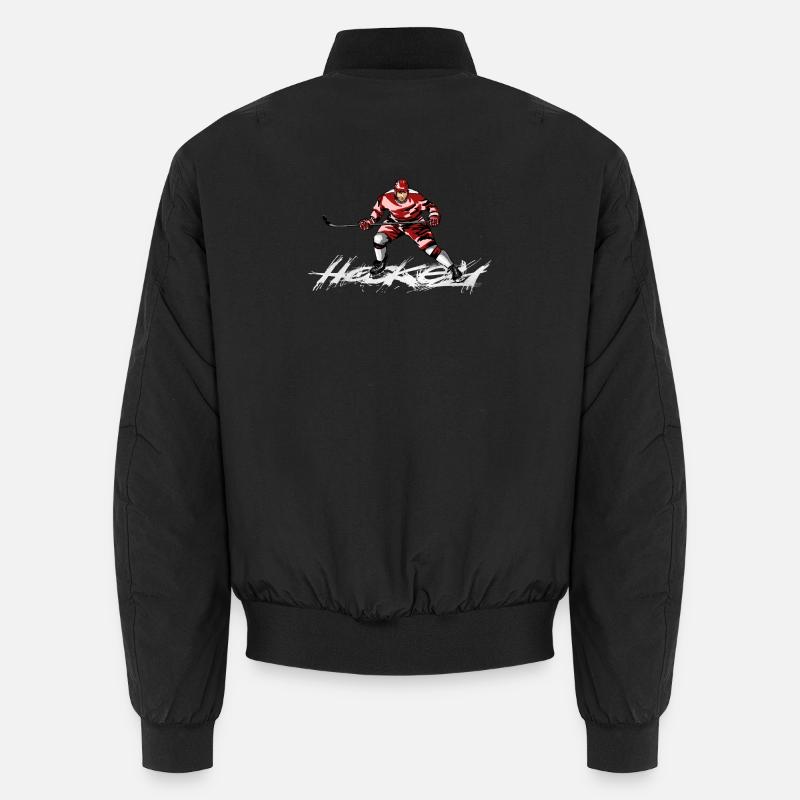 Eishockey Unisex Bomberjacke