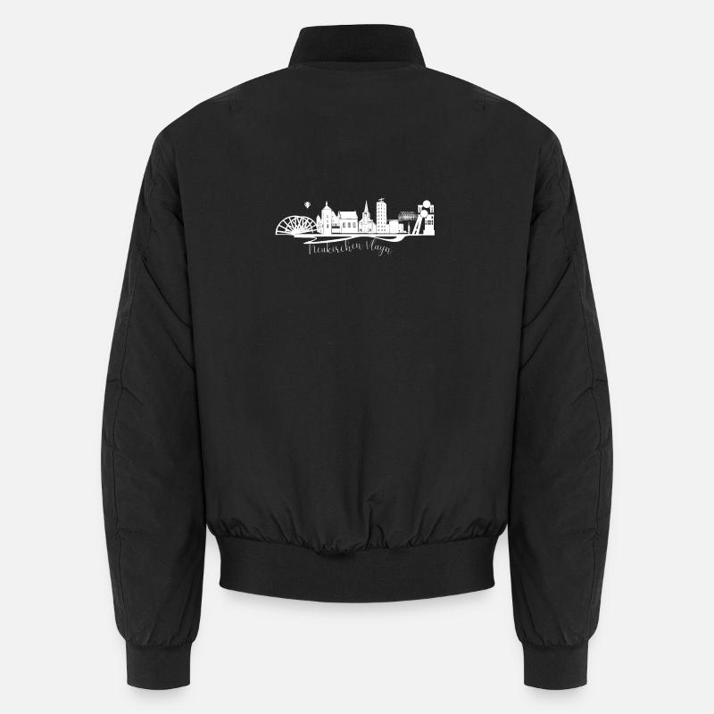 Neukirchen Vluyn Skyline Silhouette Bomber unisexe